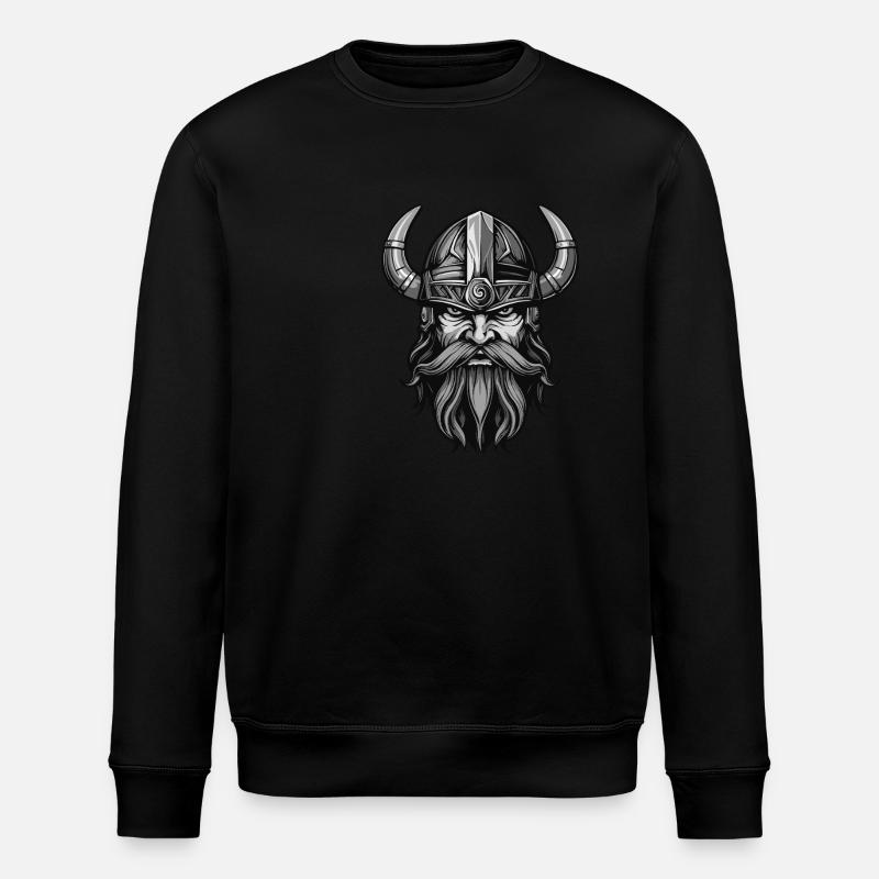Guerrier viking Valhalla Odin - Sweat bio ROLLER Stanley/Stella Unisexe - noir
