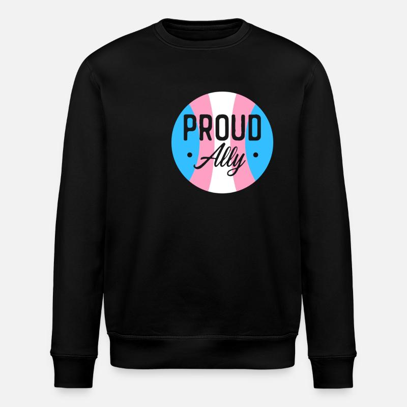 Transgender Trans LGBT Pride - Stanley/Stella Unisex Bio-Sweatshirt ROLLER - Schwarz