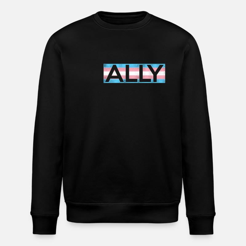 Transgender Trans LGBT Pride - Stanley/Stella Unisex Bio-Sweatshirt ROLLER - Schwarz