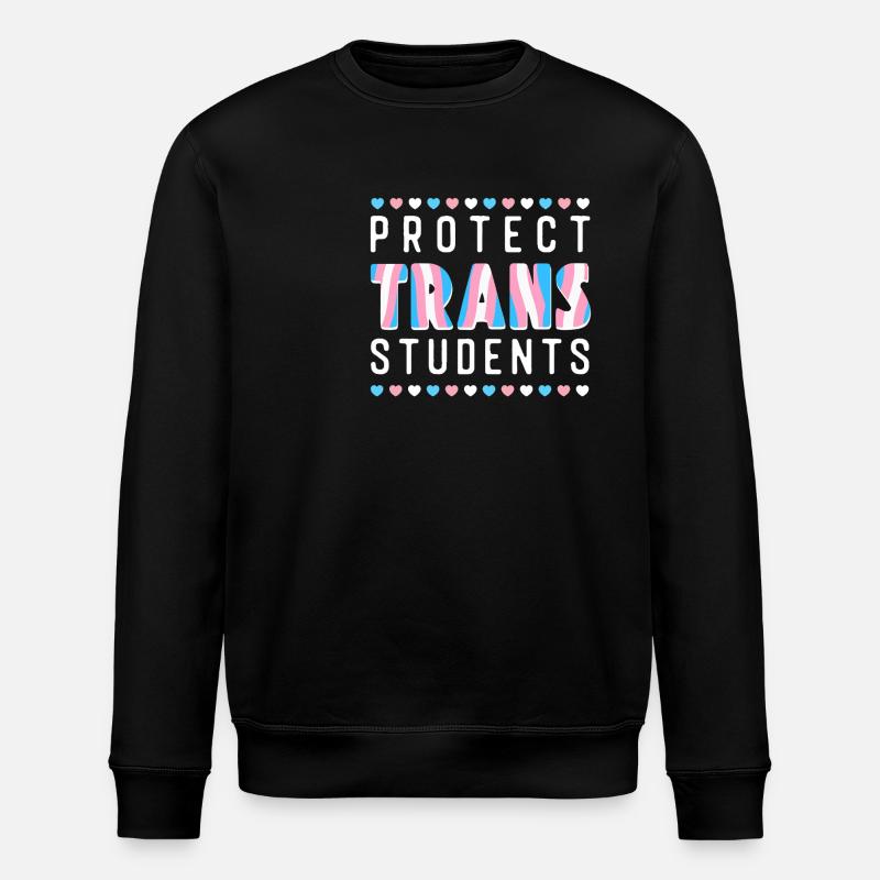 Fierté LGBT transgenre - Sweat bio ROLLER Stanley/Stella Unisexe - noir