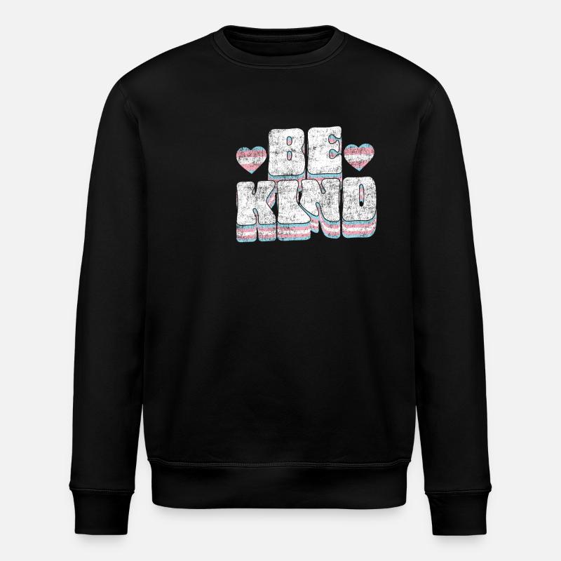 Transgender Trans LGBT Pride - Stanley/Stella Unisex Bio-Sweatshirt ROLLER - Schwarz