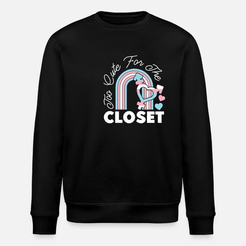 Transgender Trans LGBT Pride - Stanley/Stella Unisex Bio-Sweatshirt ROLLER - Schwarz