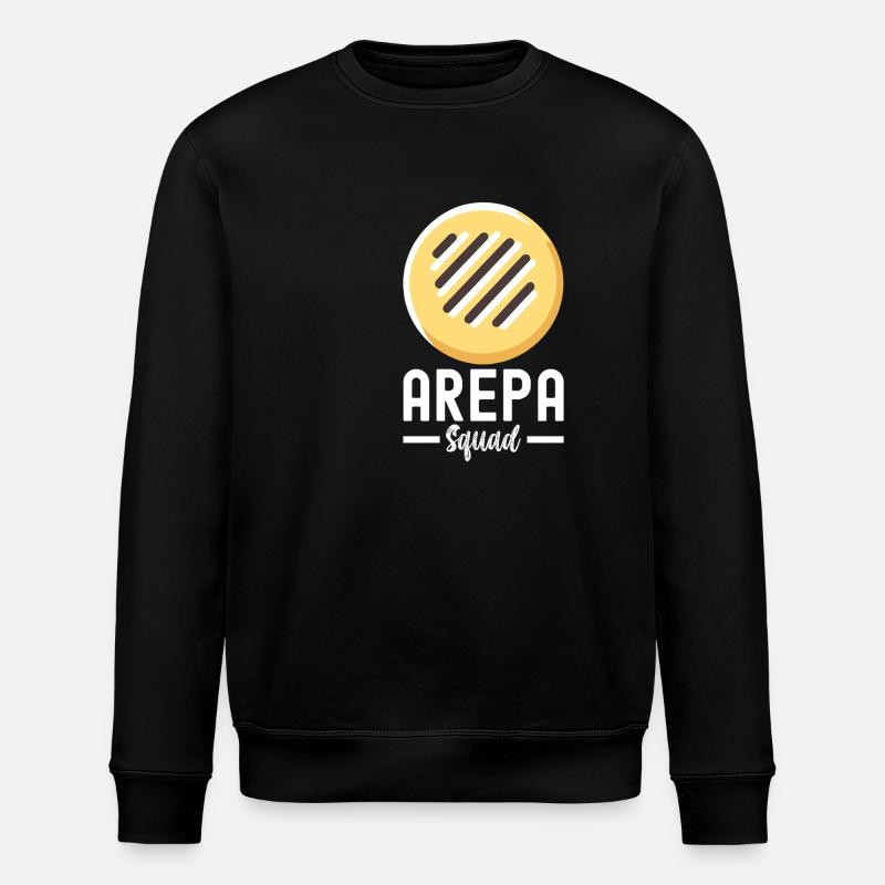 Arepas vénézuélienne - Sweat bio ROLLER Stanley/Stella Unisexe - noir