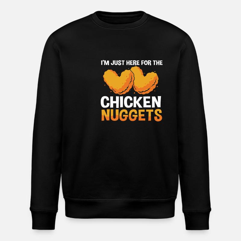 Nuggets de poulet - Sweat bio ROLLER Stanley/Stella Unisexe - noir