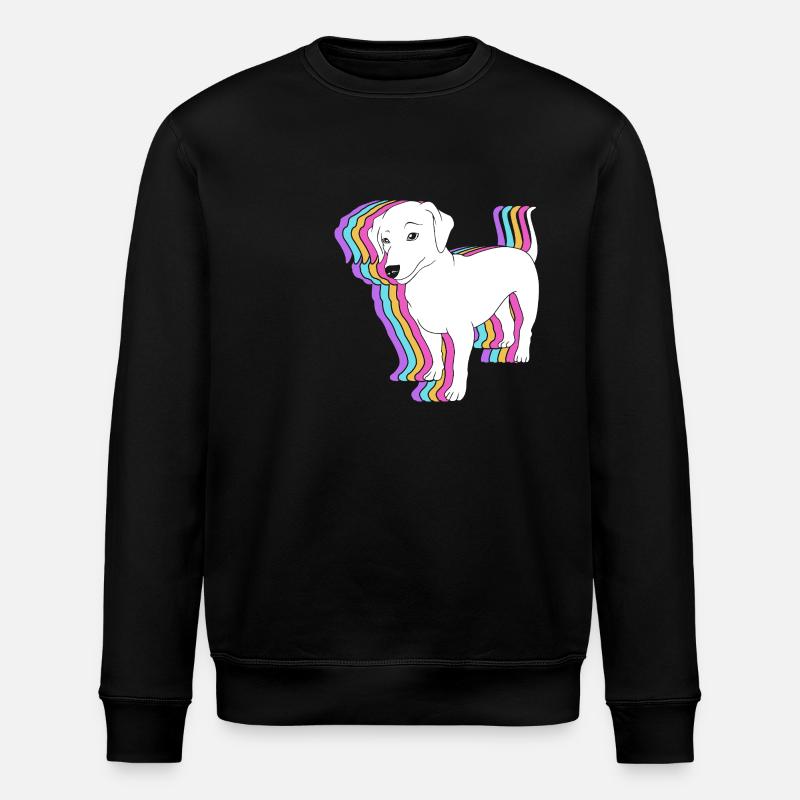Redbone Coonhound - Stanley/Stella ROLLER Unisex Organic Sweatshirt - black