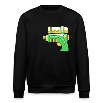 Wasserpistole - Stanley/Stella Unisex Bio-Sweatshirt ROLLER - Schwarz - Vorne - Nik (191cm)