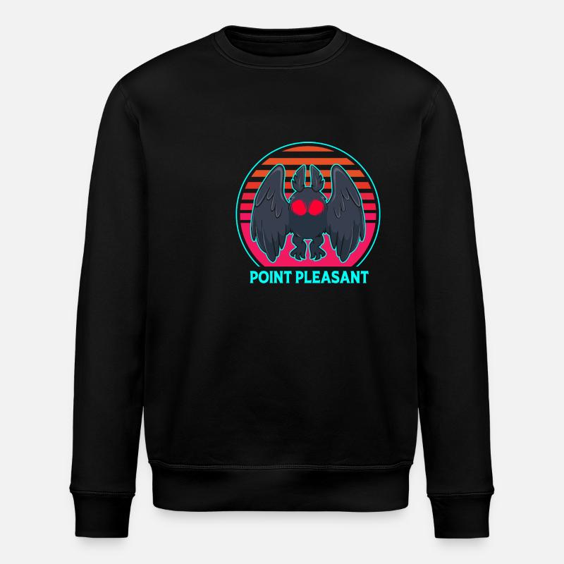 Mottenmann - Stanley/Stella Unisex Bio-Sweatshirt ROLLER - Schwarz