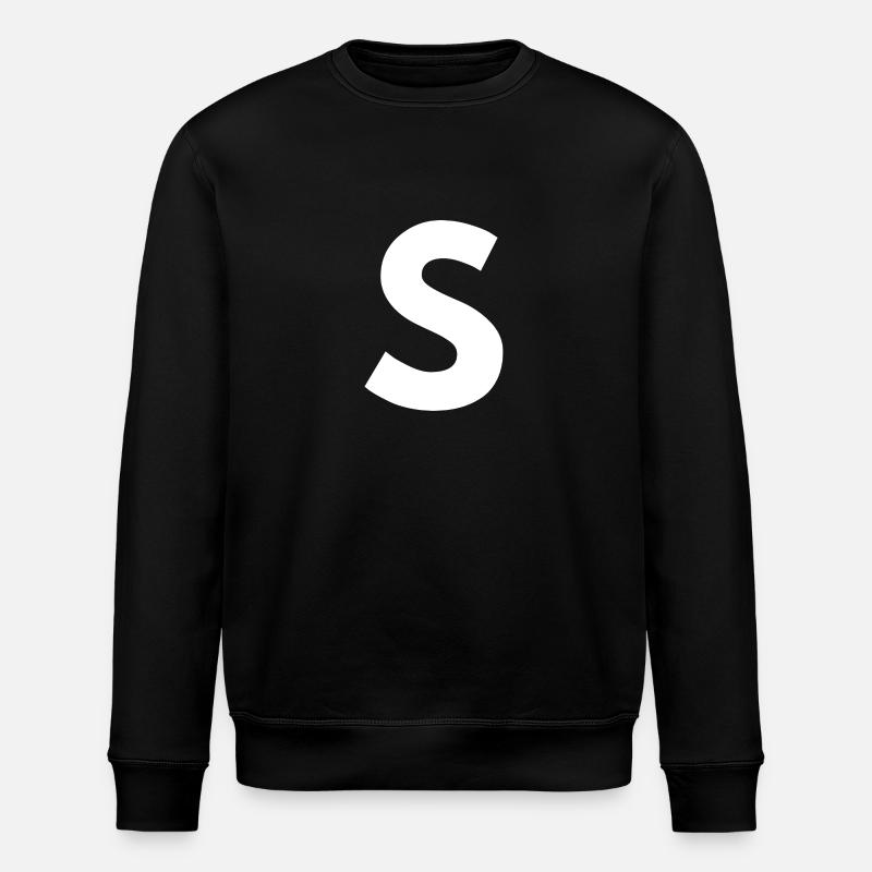 S - Stanley/Stella ROLLER Unisex Organic Sweatshirt - black