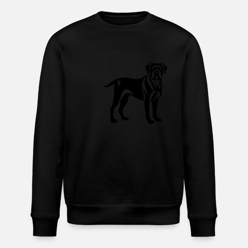 Bullmastiff Chien - Sweat bio ROLLER Stanley/Stella Unisexe - noir