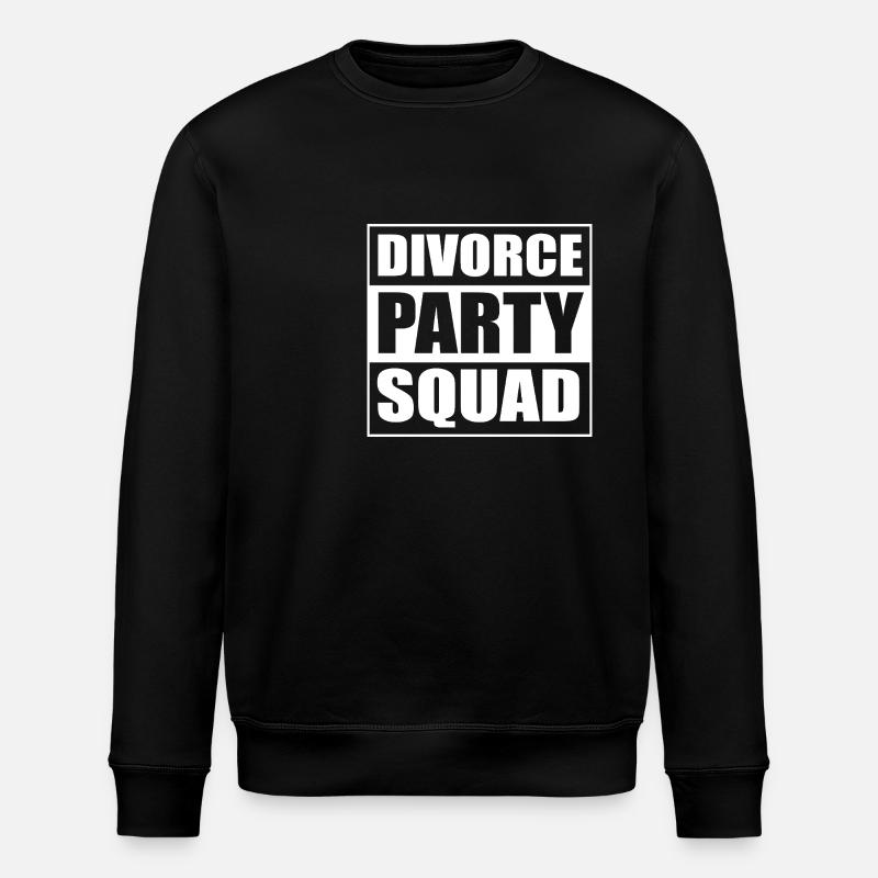 Scheidung - Stanley/Stella Unisex Bio-Sweatshirt ROLLER - Schwarz