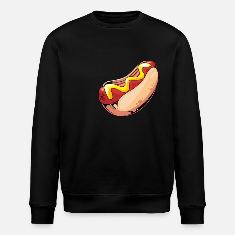 Collation hot-dog - Sweat bio ROLLER Stanley/Stella Unisexe - noir