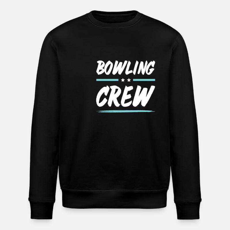 Équipe de bowling - Sweat bio ROLLER Stanley/Stella Unisexe - noir