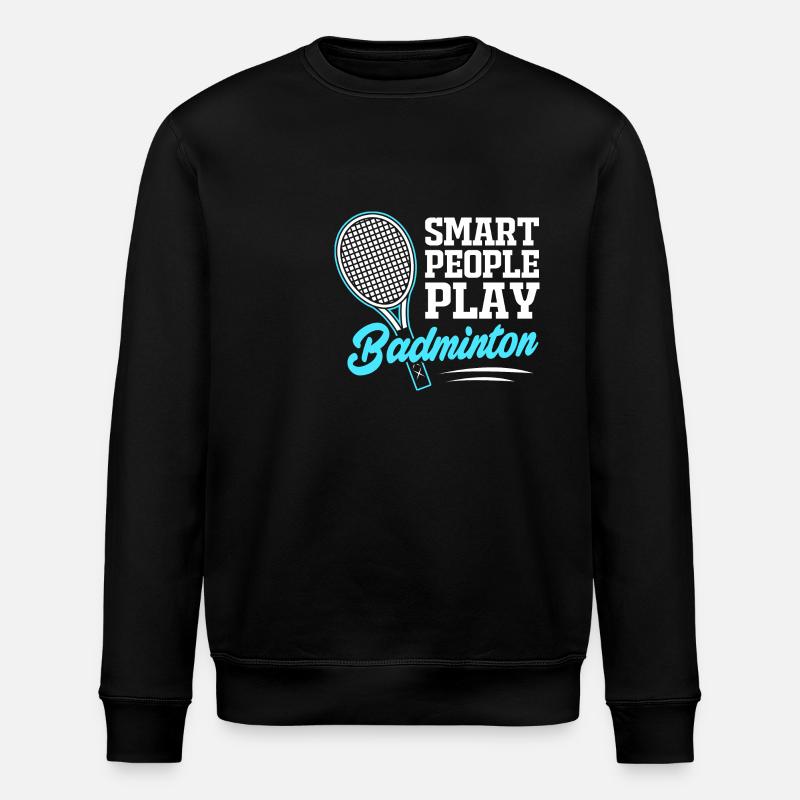 Badminton - Sweat bio ROLLER Stanley/Stella Unisexe - noir