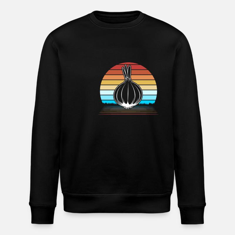 Oignon - Sweat bio ROLLER Stanley/Stella Unisexe - noir