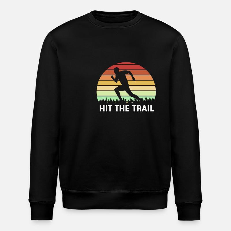 Trailrunning - Stanley/Stella Unisex Bio-Sweatshirt ROLLER - Schwarz
