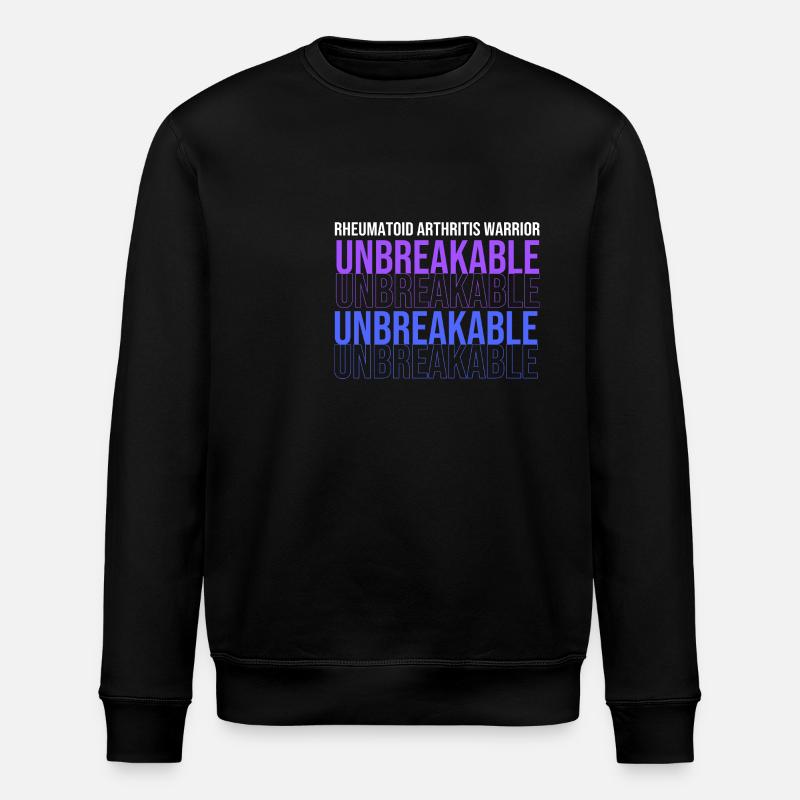 Rheuma Arthritis - Stanley/Stella Unisex Bio-Sweatshirt ROLLER - Schwarz