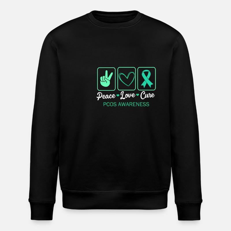 Sensibilisation au SOPK - Sweat bio ROLLER Stanley/Stella Unisexe - noir