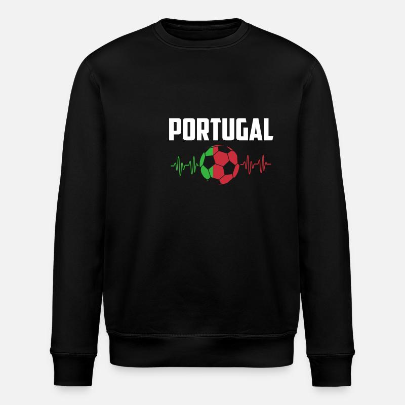 Portugal - Stanley/Stella ROLLER Unisex Organic Sweatshirt - black