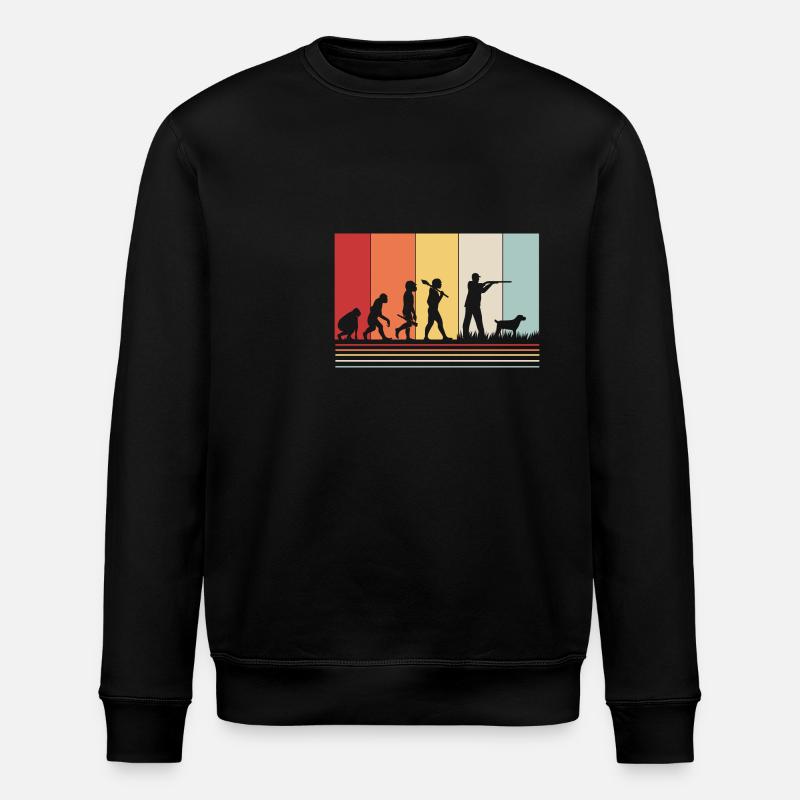 Jäger Jagen - Stanley/Stella Unisex Bio-Sweatshirt ROLLER - Schwarz