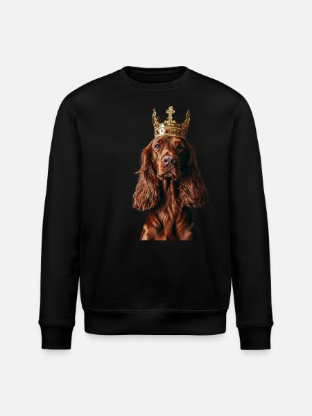 Irish Setter - Stanley/Stella ROLLER Unisex Organic Sweatshirt - black