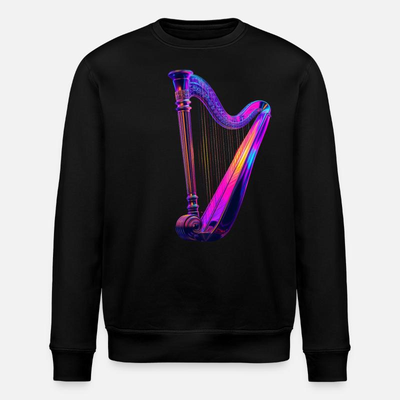 Harpe - Sweat bio ROLLER Stanley/Stella Unisexe - noir