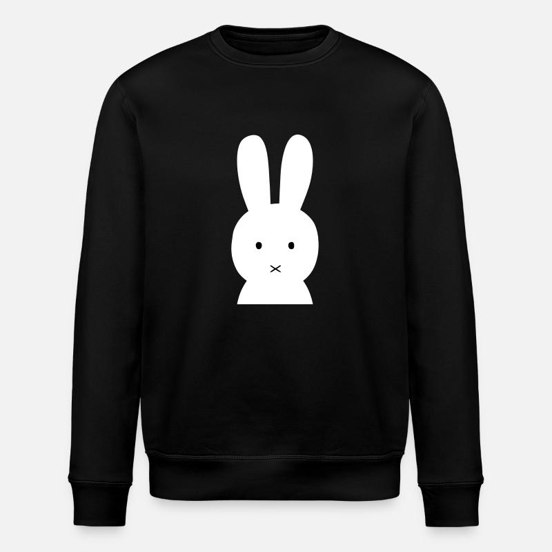 Hare - Stanley/Stella ROLLER Unisex Organic Sweatshirt - black