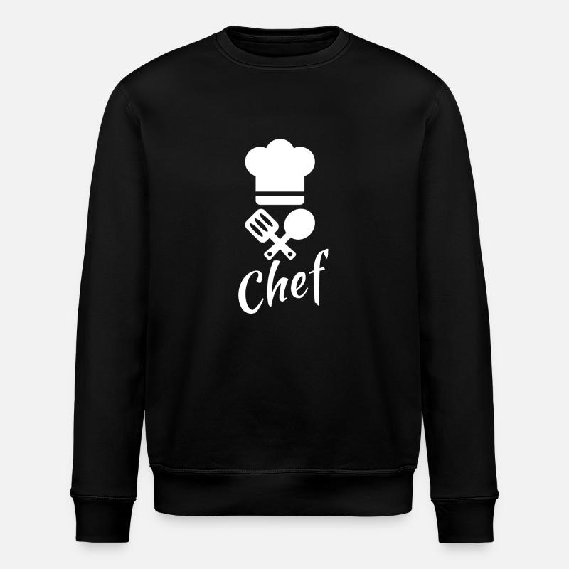 Chef - Stanley/Stella ROLLER Unisex Organic Sweatshirt - black