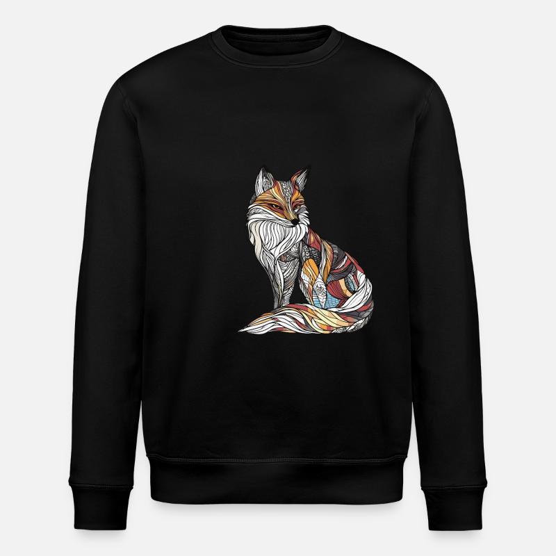 Renard - Sweat bio ROLLER Stanley/Stella Unisexe - noir