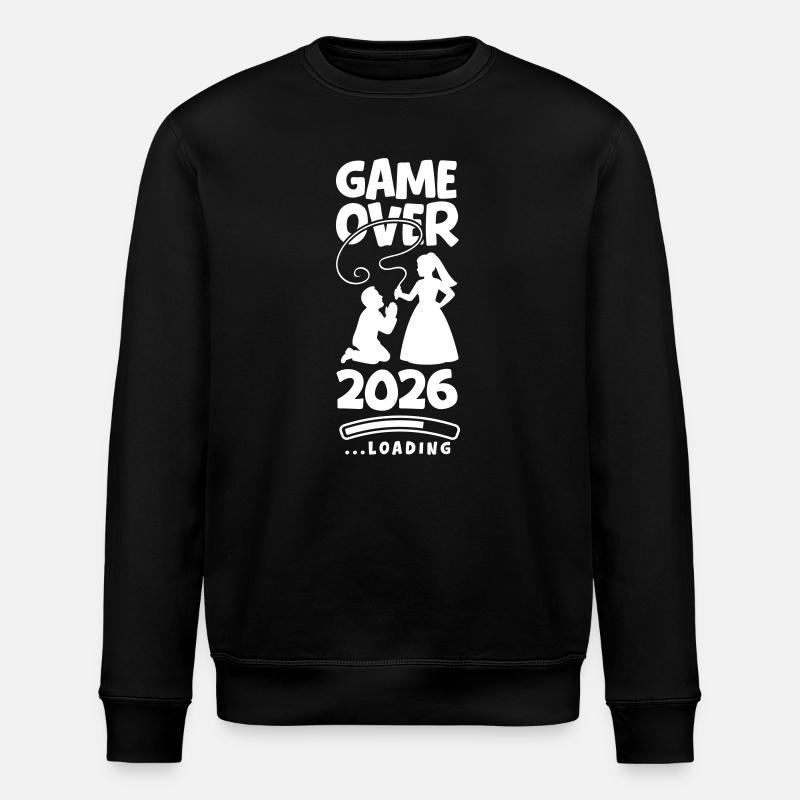 Fin du Mariage 2026 - Sweat bio ROLLER Stanley/Stella Unisexe - noir