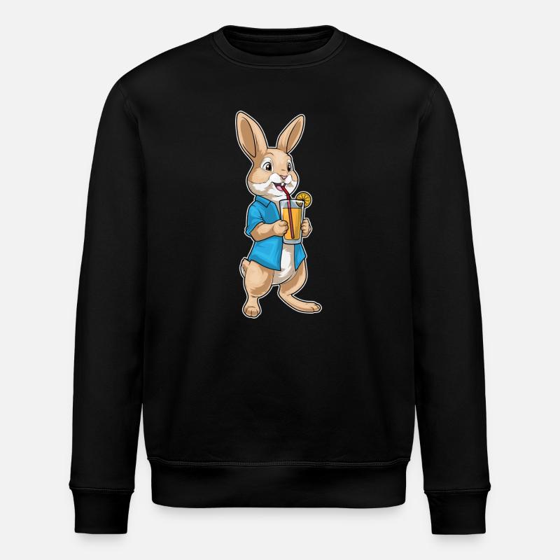 Jus de lapin - Sweat bio ROLLER Stanley/Stella Unisexe - noir