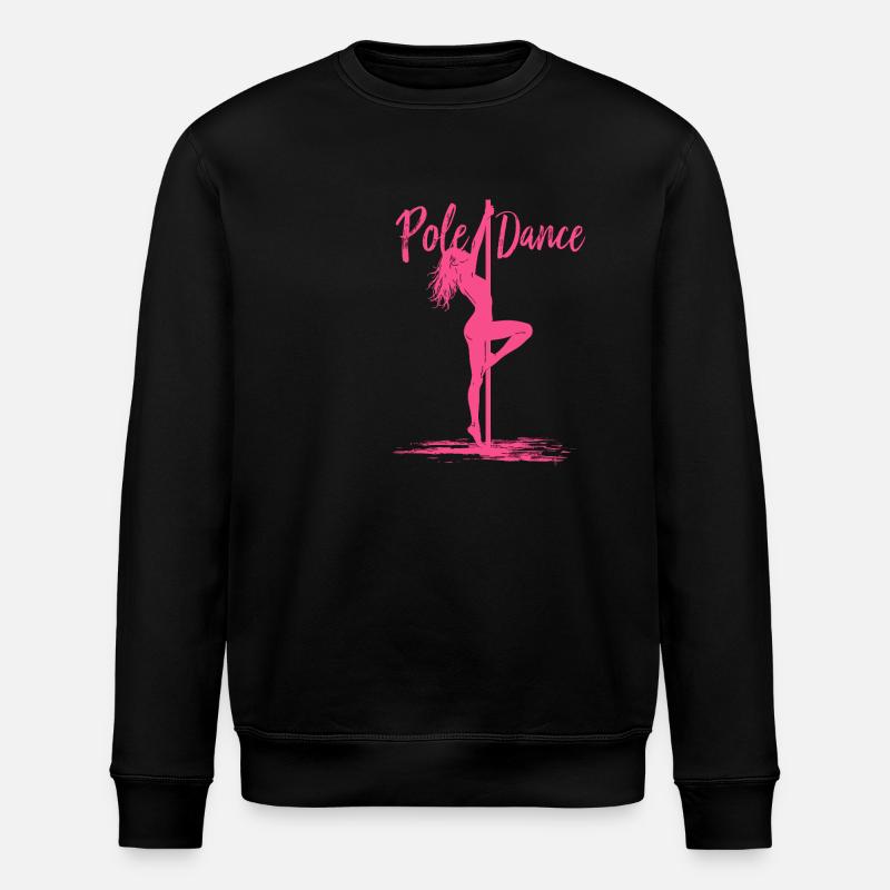 Pole Dance Pole Tänzerin Stangentanz - Stanley/Stella Unisex Bio-Sweatshirt ROLLER - Schwarz