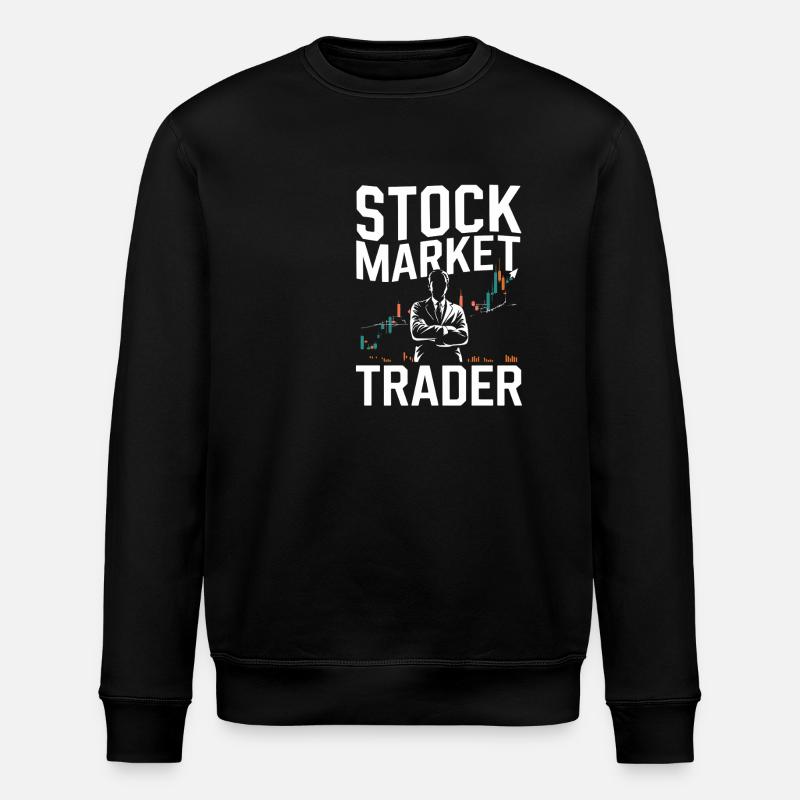 Trader boursier Graphique Trader boursier - Sweat bio ROLLER Stanley/Stella Unisexe - noir