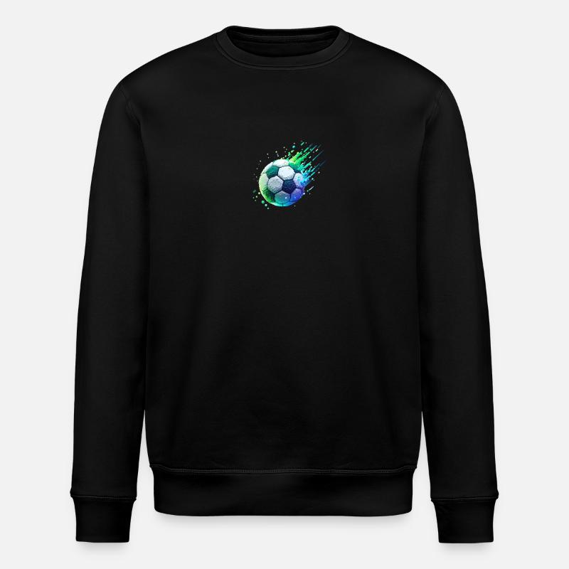 Ballon de foot - Sweat bio ROLLER Stanley/Stella Unisexe - noir