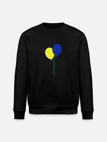 luftballons - Stanley/Stella Unisex Bio-Sweatshirt ROLLER - Schwarz