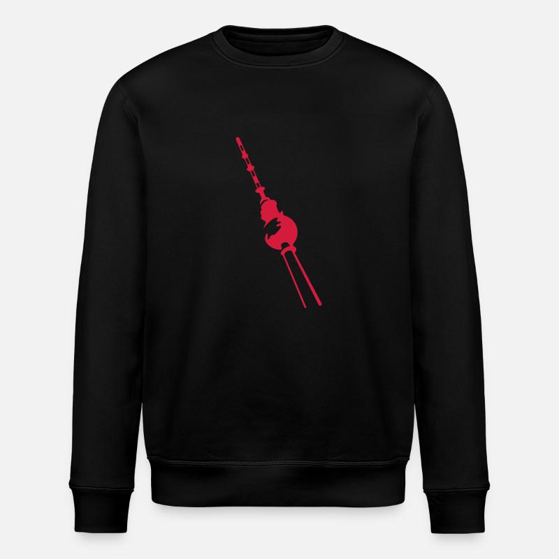 Fernsehturm Berlin - Stanley/Stella ROLLER Unisex Organic Sweatshirt - black