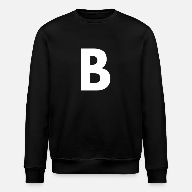B - Stanley/Stella ROLLER Unisex Organic Sweatshirt - black
