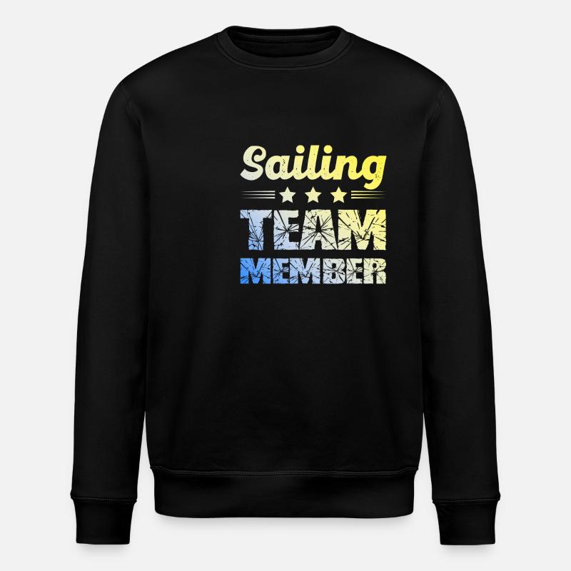 Sailing Team - Stanley/Stella ROLLER Unisex Organic Sweatshirt - black