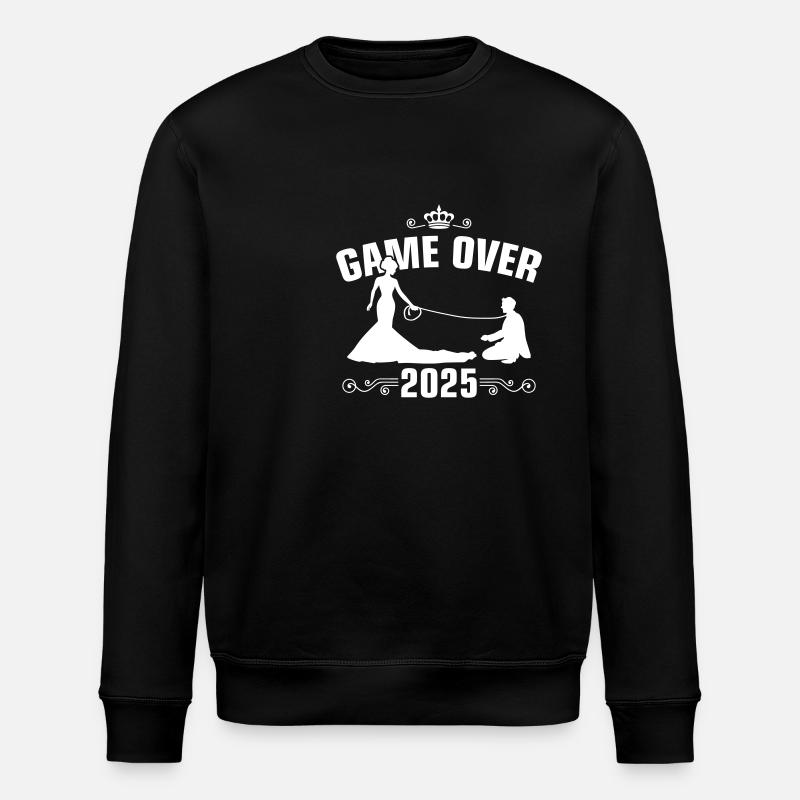 Game Over 2025 Mariage - Sweat bio ROLLER Stanley/Stella Unisexe - noir