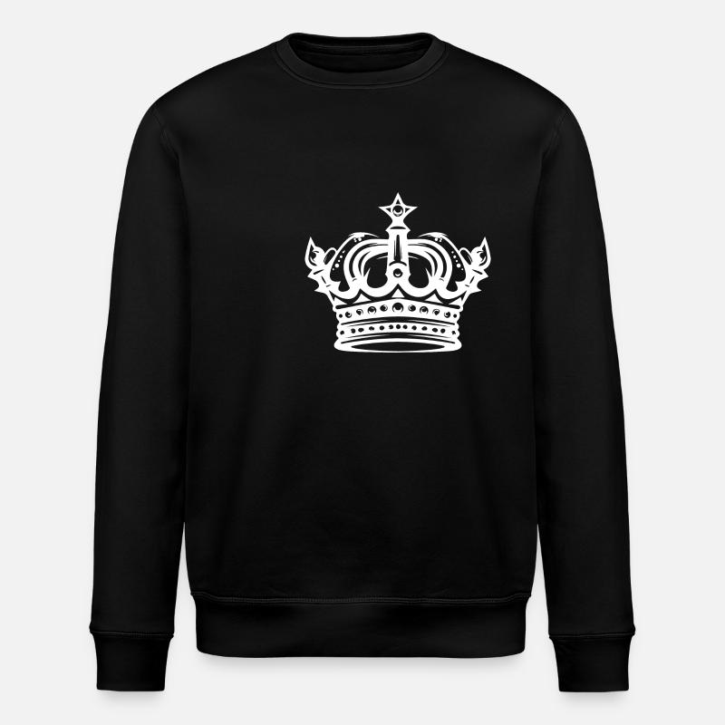 Crown Element - Stanley/Stella ROLLER Unisex Organic Sweatshirt - black