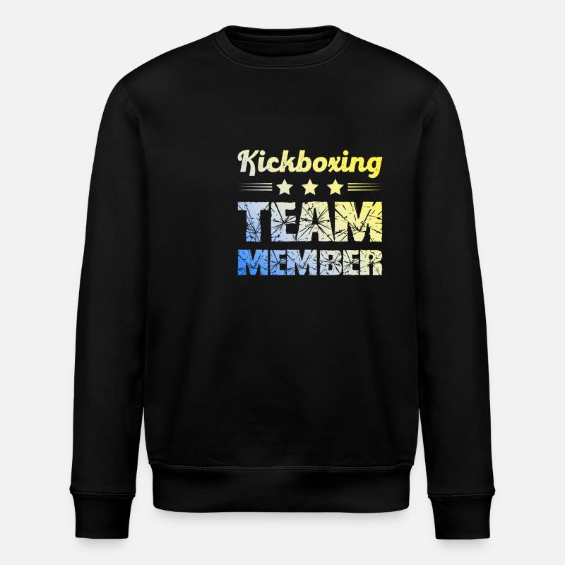 Kickboxing Team - Stanley/Stella ROLLER Unisex Organic Sweatshirt - black