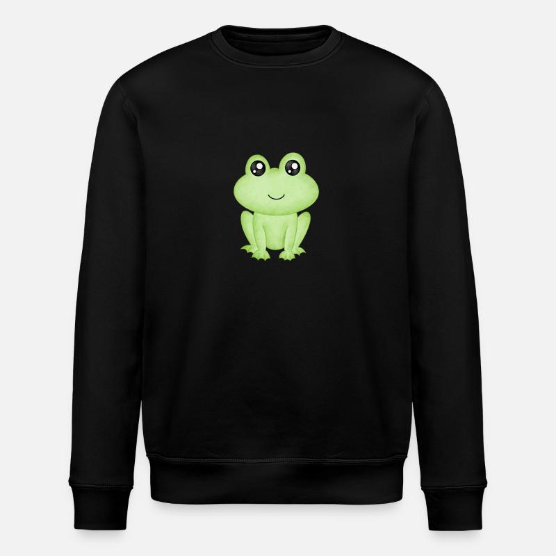 Grenouille - Sweat bio ROLLER Stanley/Stella Unisexe - noir