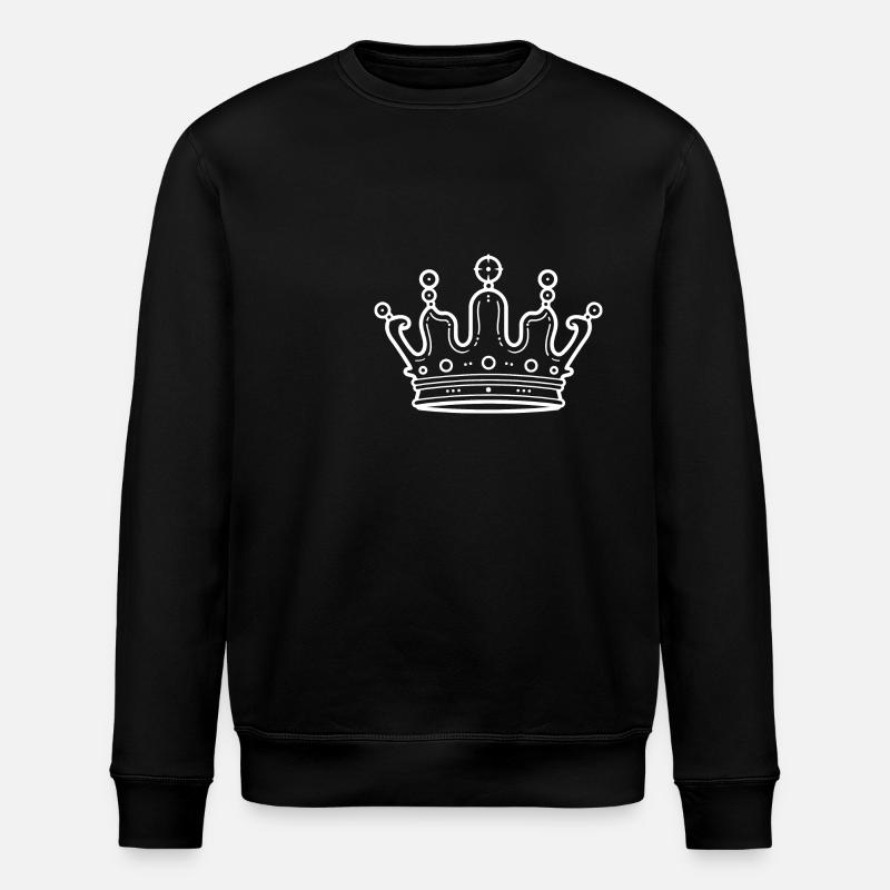 Krone Design - Stanley/Stella Unisex Bio-Sweatshirt ROLLER - Schwarz