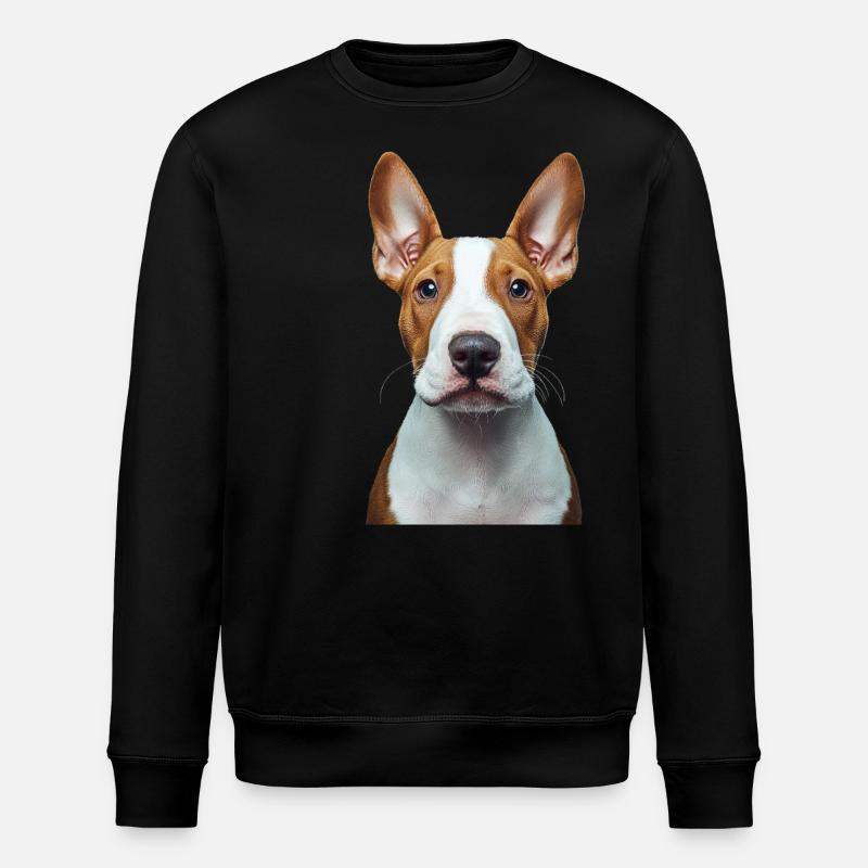 Bullterrier - Stanley/Stella Unisex Bio-Sweatshirt ROLLER - Schwarz