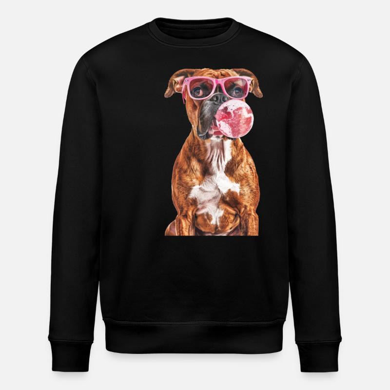 Boxer - Stanley/Stella Unisex Bio-Sweatshirt ROLLER - Schwarz