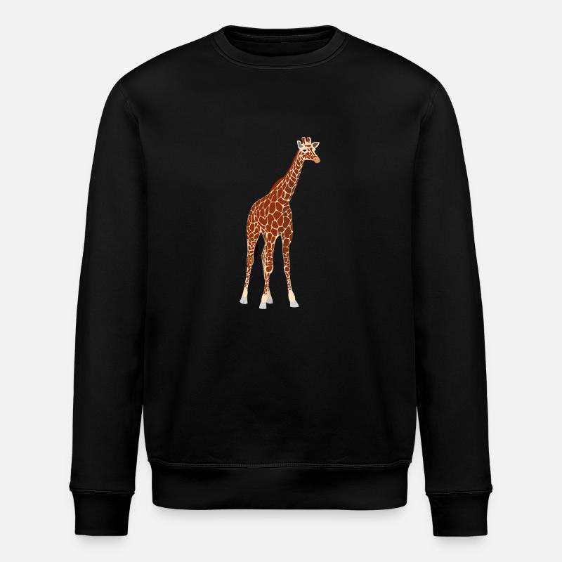 giraf - Stanley/Stella økologisk unisex-sweatshirt ROLLER - sort