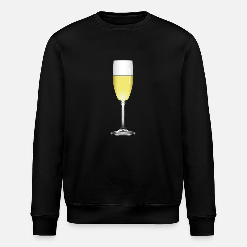 Verre au - Sweat bio ROLLER Stanley/Stella Unisexe - noir