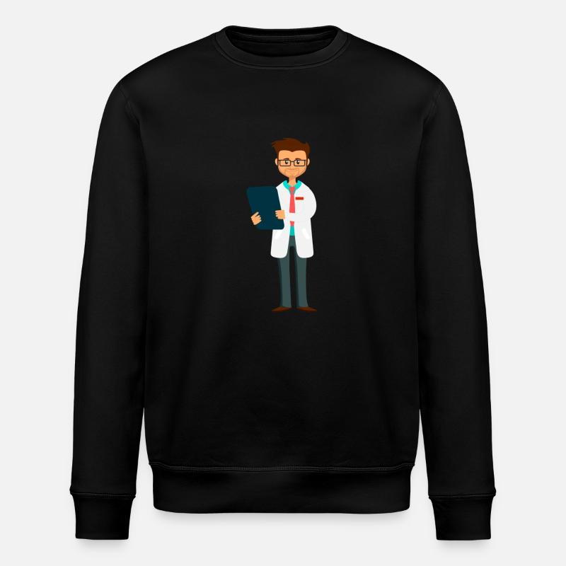 Arzt - Stanley/Stella Unisex Bio-Sweatshirt ROLLER - Schwarz