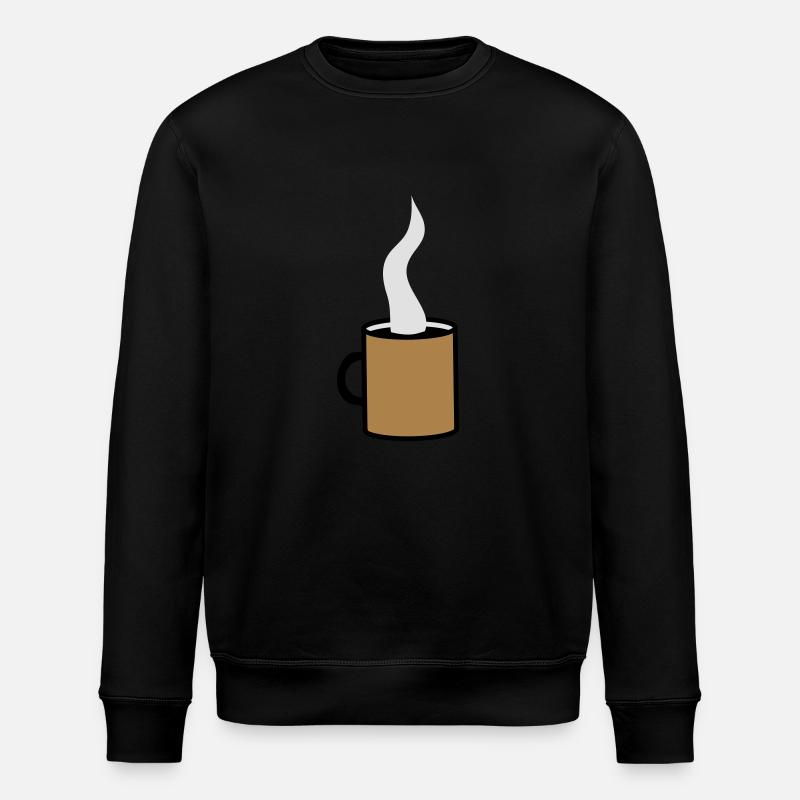 Coffee - Sweat bio ROLLER Stanley/Stella Unisexe - noir
