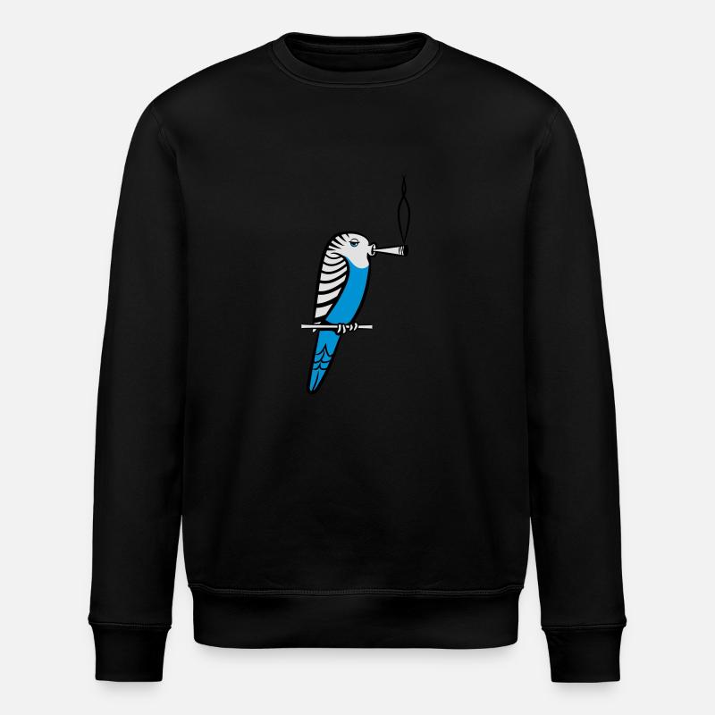 Wellensittich kiffen commune - Sweat bio ROLLER Stanley/Stella Unisexe - noir