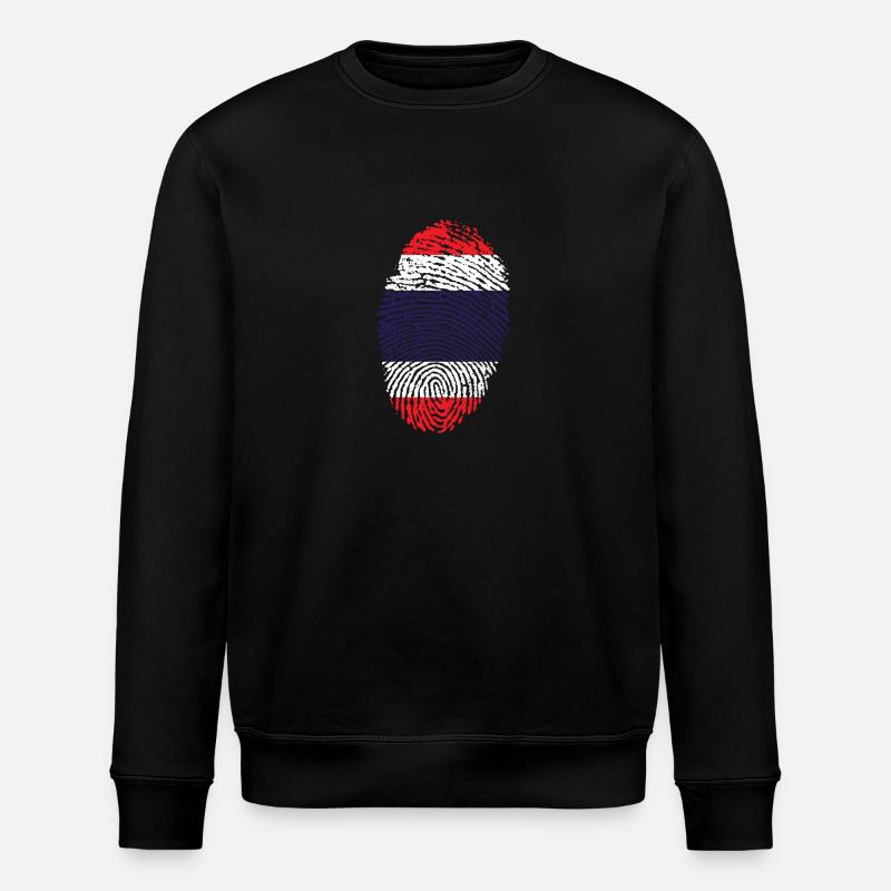 Fingerprint - Thailand - Stanley/Stella Unisex Bio-Sweatshirt ROLLER - Schwarz